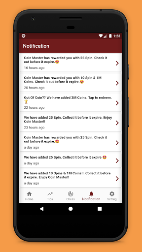 Wheel Master  Coin Master Daily Spin Reward Offer