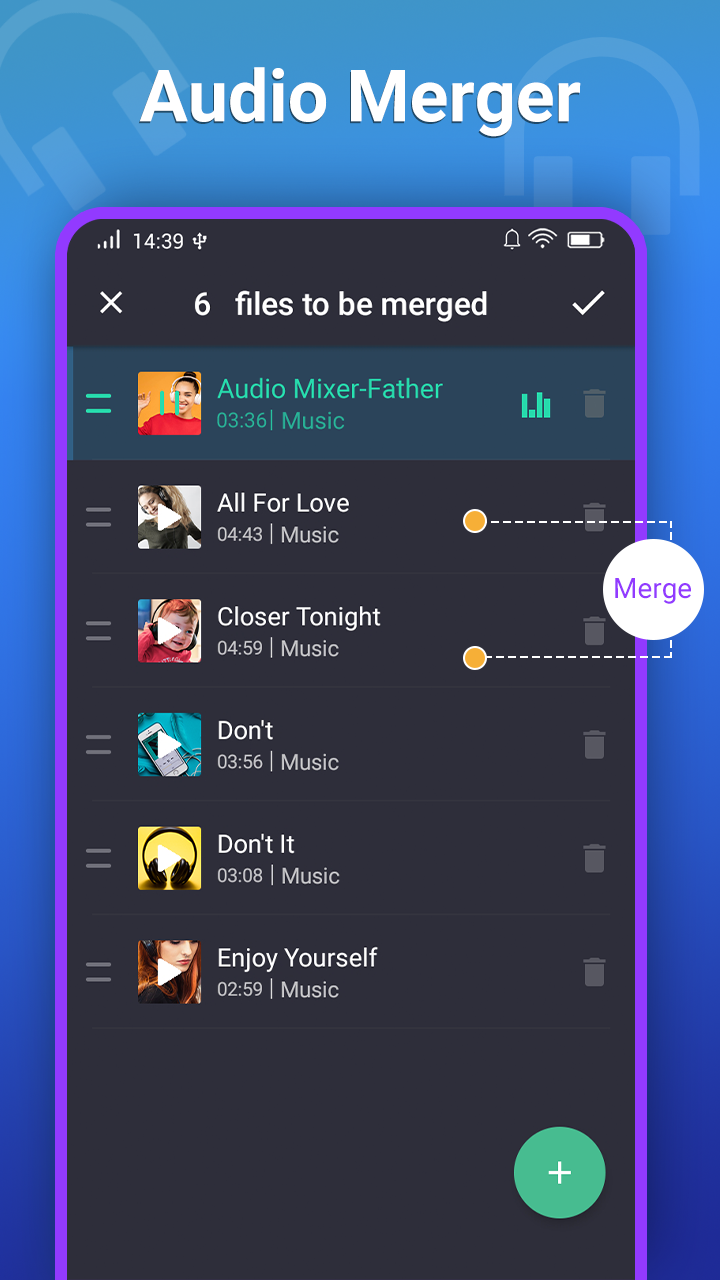 Android application Ringtone Maker - Mp3 Editor & Music Cutter screenshort