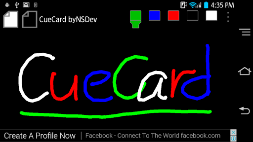 CueCard byNSDev Screen 2