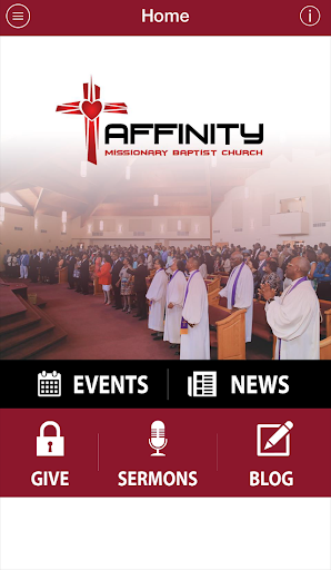 Android application Affinity Missionary Baptist screenshort