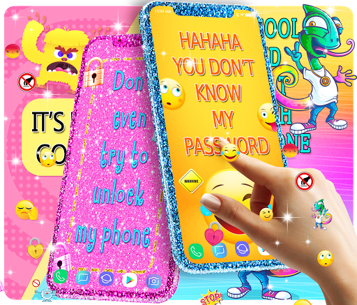 Don't touch my phone wallpaper 1