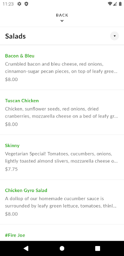 Sweet Melissas Good Eats Screen 3