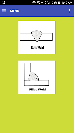 Android application Welding Symbol Pro screenshort