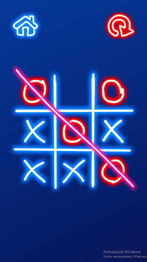 Tic Tac Toe Glow Screen 3