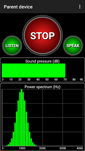 Android application Baby Monitor Pro screenshort