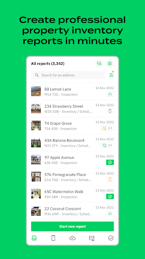 HelloReport: Property Reports Screen 2