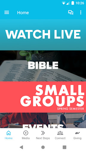 Android application The Rock Church Centralia screenshort