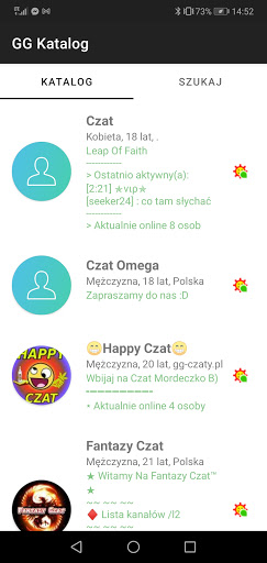 GG Katalog - Szukaj ludzi Screen 3