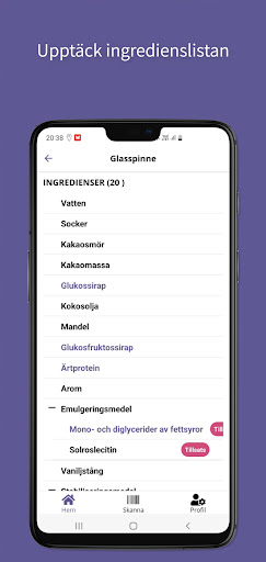 FoodFacts Screen 3