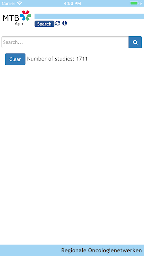 Android application MTB-app screenshort