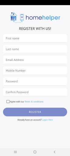 Home Helper Screen 2