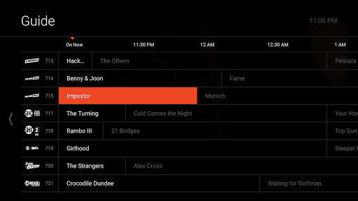 Screenshot of Vexus TV