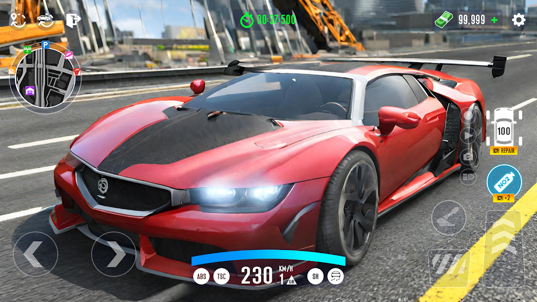 Real City Car Racing 3D 11 APK + Мод (Unlimited money) за Android