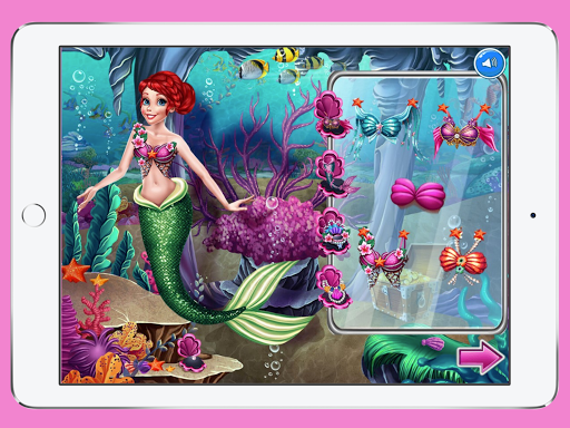 Mermaid vs Princess Dress Up Screen 2