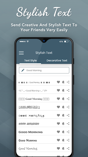 Stylish Text Screen 2