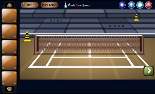 Genie Tennis Court Escape