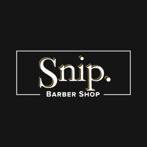 Snip. Barber Shop logo