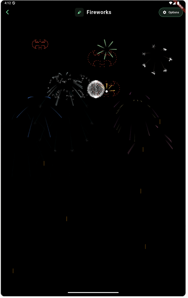 #10. Fireworks (Android) Bởi: JerryDice