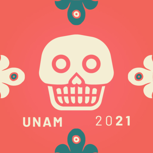 Megaofrenda UNAM Virtual logo