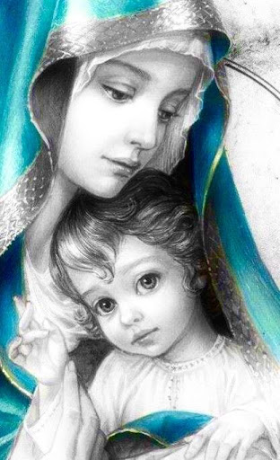 Android application Virgin Mary and Jesus screenshort