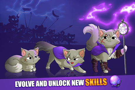 Castle Cats – Idle Hero RPG 3.11.1 MOD APK [Free Purchases, Unlimited Money] 11