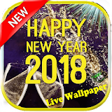 New Year 2018 Live Wallpaper HD New icon
