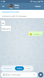 Fake Chat Messenger  -  TeleFake