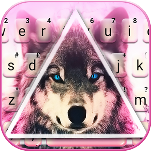 Wolf Hipster Triangle Keyboard 1.0 Icon