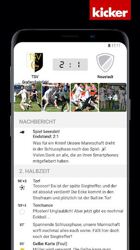 Android application TSV Grafenrheinfeld screenshort