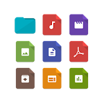 Cover Image of 下载 Paper Icons for Solid Explorer  APK