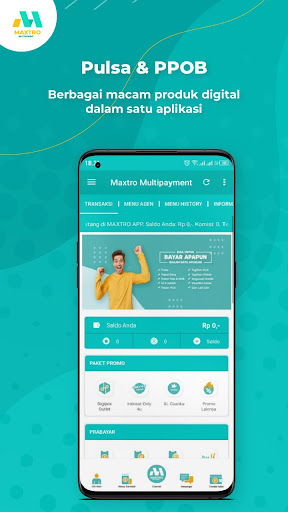 Maxtro Payment Pulsa and PPOB