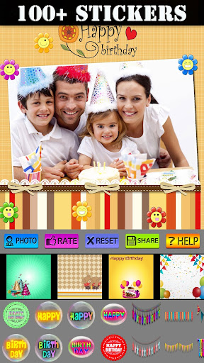 Birthday Cards and Stickers