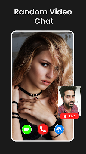 Android application Indian girl video calling live screenshort