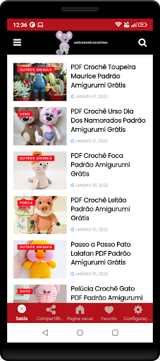 Amigurumireceitas Screen 2