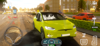 Electric Car Simulator Real 3D - Screenshot 2