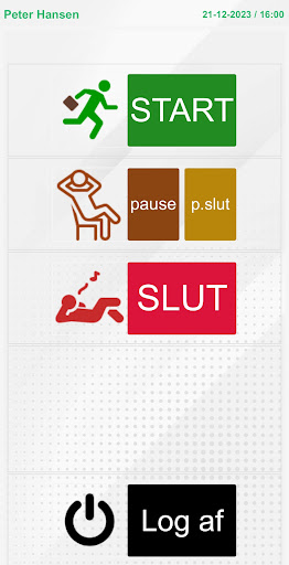 Android application myVagt screenshort