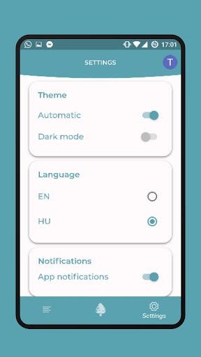 SzikApp Screen 3