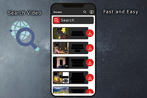 Android application Video Downloader screenshort