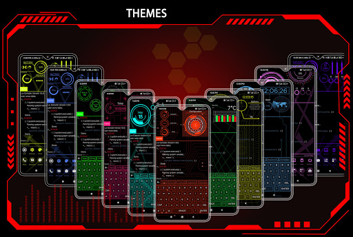 Screenshot of Cyber Hi-tech Launcher 2024
