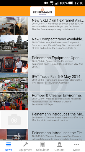 Peinemann Equipment Screenshot 1 - AppWisp.com