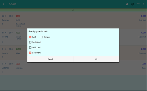 Income Expense - Daily Expense
