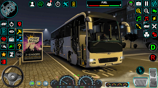 ユーロバスゲーム: バスの運転