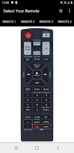 LG Soundbar Remote Screen 2
