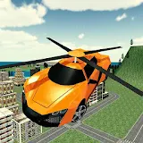 Flying Rescue Helicopter Car icon