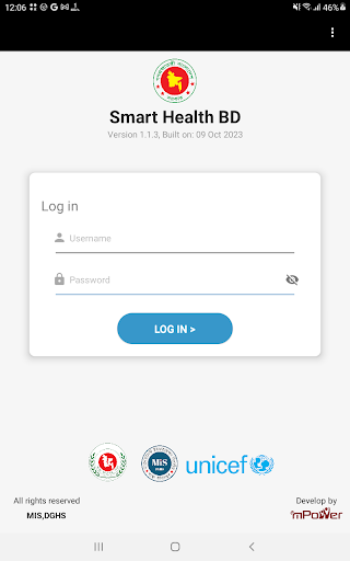 Android application Smart Health BD screenshort