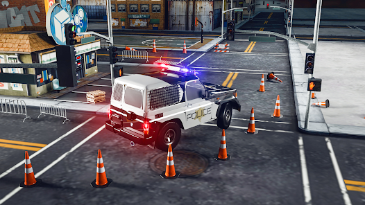 Police Prado Car Parking Game 1.0 APK + Mod (Unlimited money) untuk android