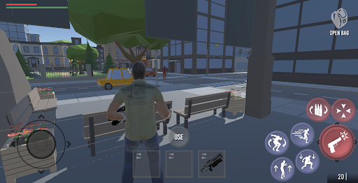 Man On Robo City Crash Screen 3