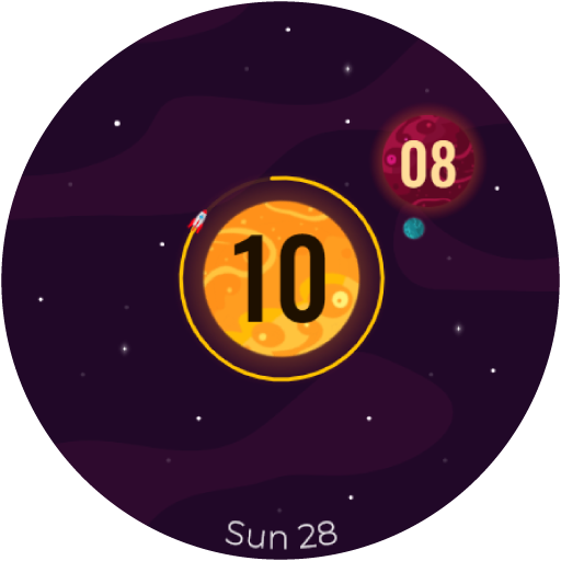Time and Space - Watch Face logo