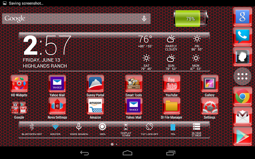 LC Raised Red Theme Screen 3