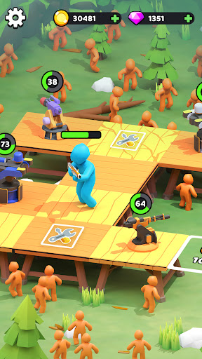 Defense Tower RPG - Shooting Screen 3